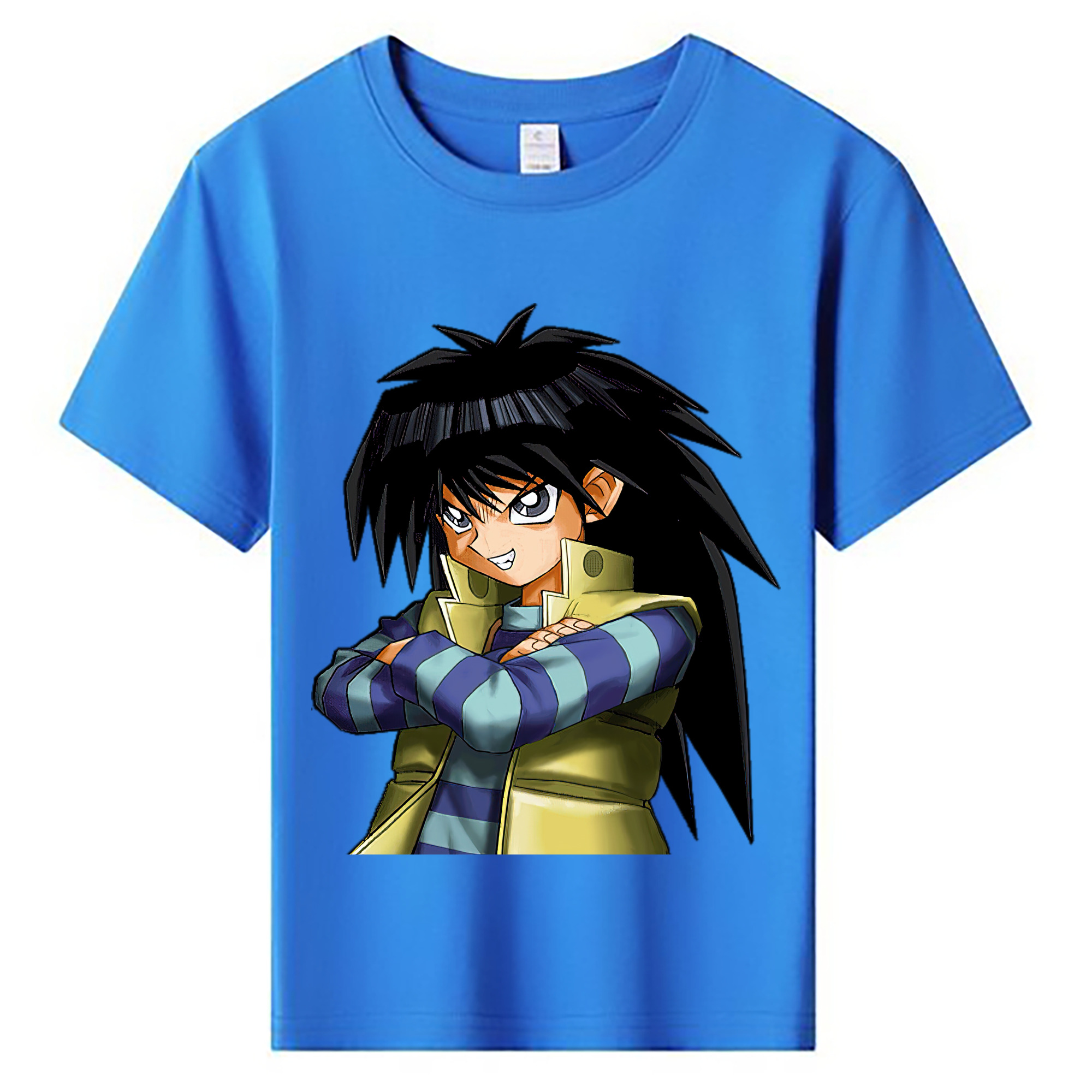 （画像用） 遊☆戯☆王 Yu-Gi-Oh! 綿100％キッズTシャツ（フロントプリント）